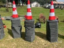 QTY OF (25) SAFETY CONES