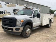 2012 FORD F-550 XL SUPER DUTY S/A MECHANICS TRUCK VIN: 1FDUF5GT5CEC60250