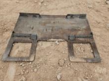 SKID STEER FRAME WITH GUARD