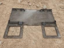 SKID STEER FRAME WITH GUARD