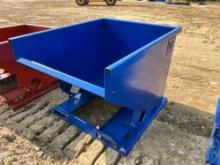 UNUSED KC 2 CY CAPACITY DUMPING HOPPER B03G1108