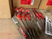 QTY OF (8) HILTI TE CX 1/4”......-6”...... DRILL BITS, NEW/UNUSED