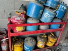 QTY OF GAS CANS