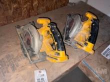 QTY OF (2) DEWALT DC390 6-1/2”...... CIRCULAR SAW