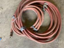 QTY OF (2) 1-1/4" AIR HOSE