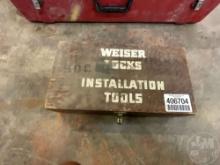 WEISER LOCKS INSTALLATION KIT