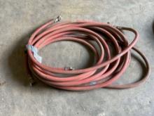 QTY OF (2) 1-1/4" AIR HOSE