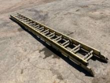 GREEN BULL EXTENSION LADDER