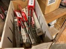 QTY OF (21) HILTI TE-CX 1/2”......-6”...... DRILL BITS, NEW/UNUSED