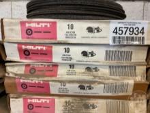 QTY OF HILTI AB-C5H 12X1/8X7/8 CONCRETE ABRASIVE BLADES