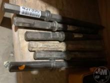 QTY OF (6) MISC CHISELS