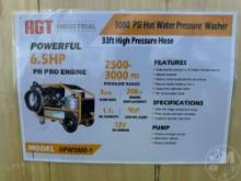 2024 AGT INDUSTRIAL HPW3000-1 PRESSURE WASHER SN: PW3000-124062005D