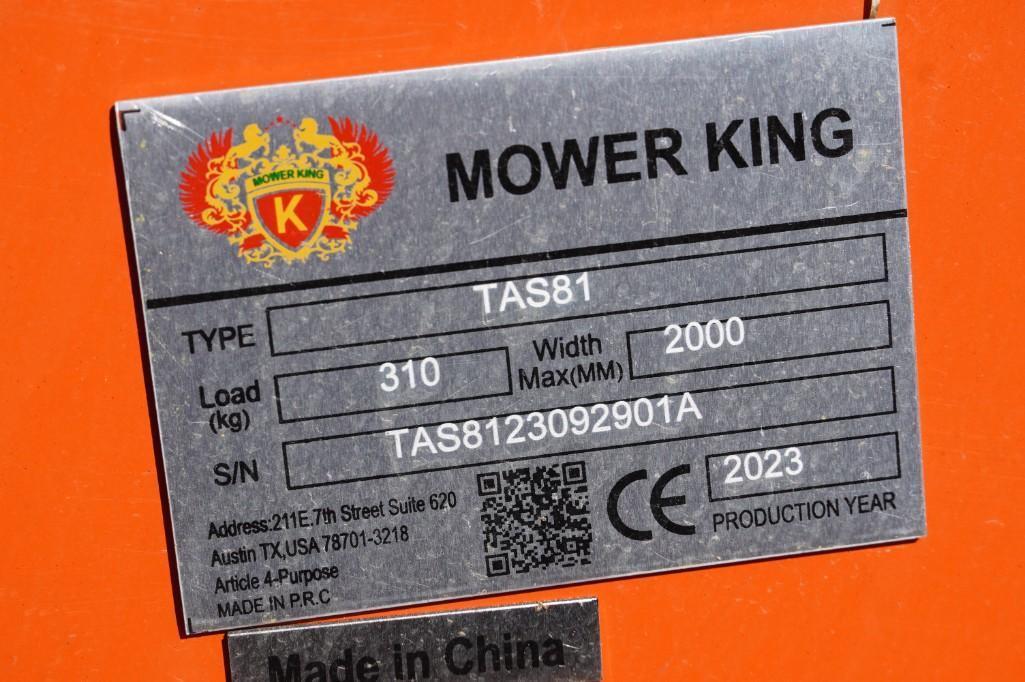 New 2023 Mower King 3pt Tiller