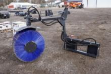 New Wolverine Skid Steer Feed Bunk Sweeper