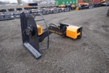 New Landhonor Skid Steer Articulating Brush Cutter Attachment