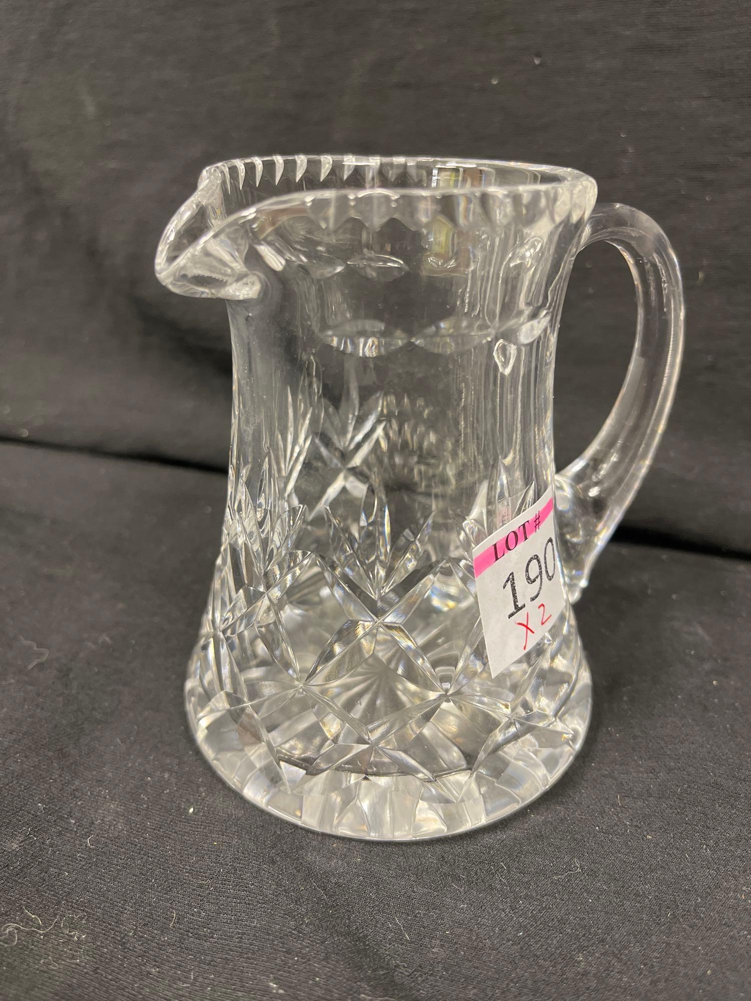 Vintage Royal Dalton Crystal mini pitcher PLUS