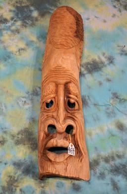 Large African Wood Mask