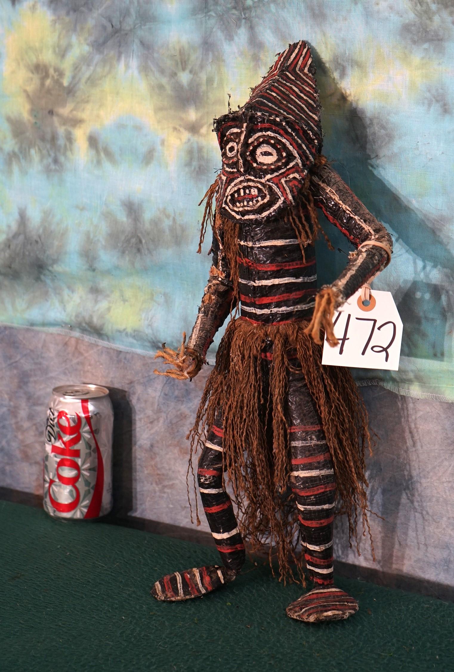 African Antique Witch Doctor Doll