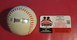Bill Lee Boston Red Sox Autographed & Inscribed Rawlings Baseball Full Time QR Hologram
