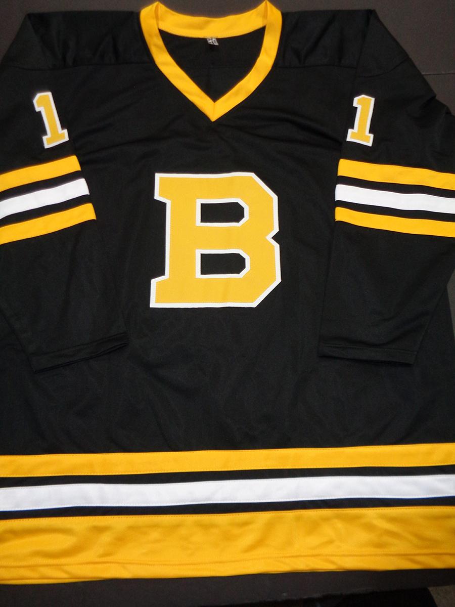 Steve Kasper Boston Bruins Autographed Custom Hockey Jersey JSA W coa