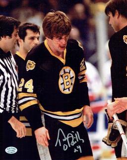 Terry O'Reilly Boston Bruins Autographed 8x10 Photo Full Time coa