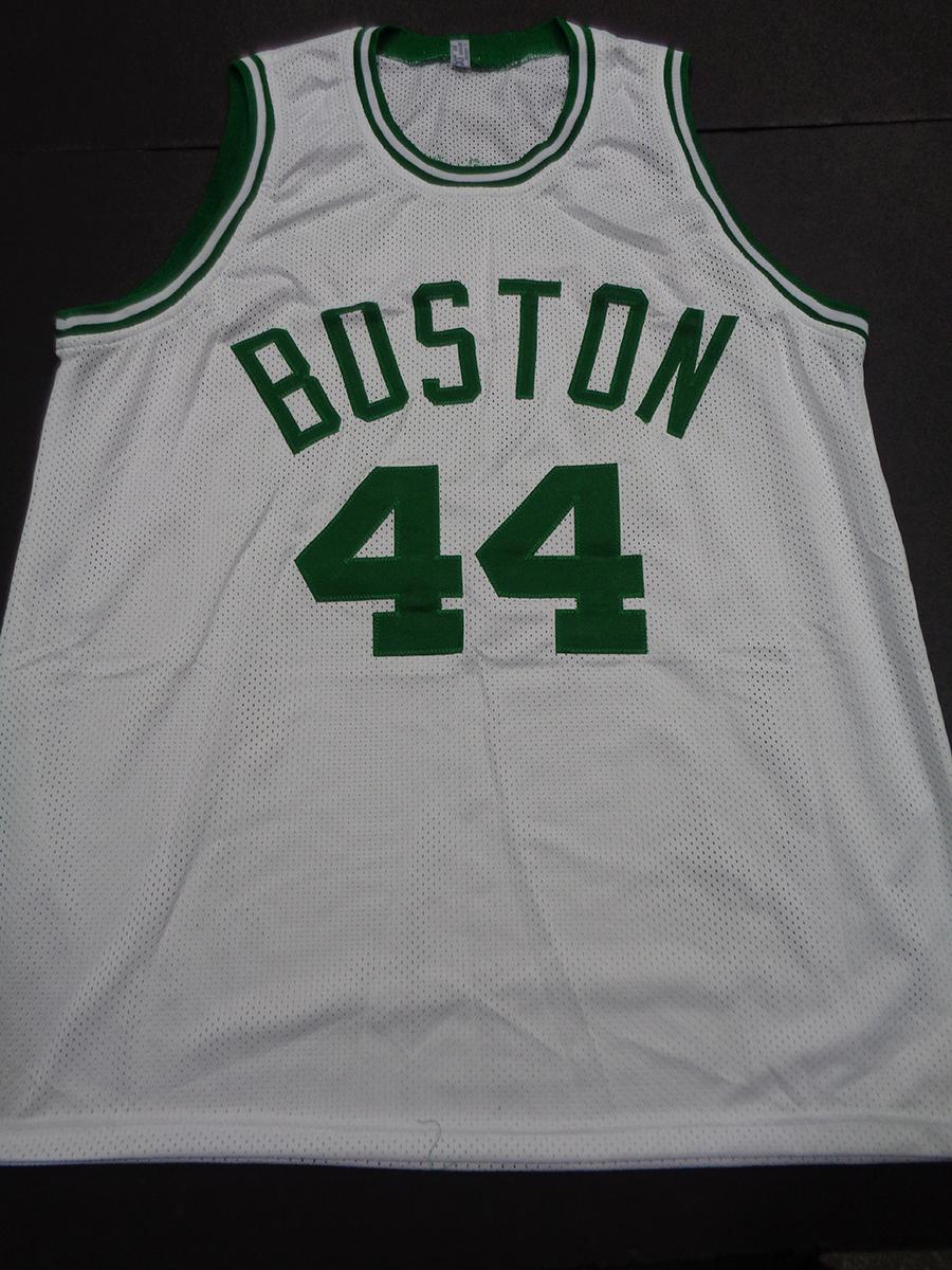 Brian Scalabrine Boston Celtics Autographed & Inscribed Custom Basketball Jersey JSA W coa
