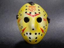 Ari Lehman JASON Friday the 13th  Autographed & Multi Inscribed Hockey Mask JSA W coa