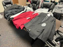 LOT CONSISTING OF SPORT'S JACKETS, SHIRTS, PANTS, AND SHOES