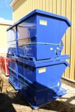 FOUR GREATBEAR SELF DUMPING HOPPERS COMES WITH FORKLIFT INSERTS 1 CUBIC YARD (UNUSED)