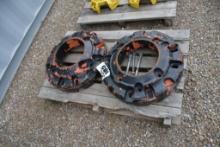 TWO JOHN DEERE WHEEL WEIGHTS