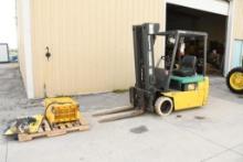 KOMATSU FB18M-2 ELECTRIC FORKLIFT