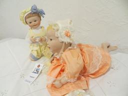 2 dolls, 1 is a Yolonda Bello baby and the other is Ashton -Drake Galleries