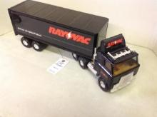 International Harvester Pressed Steel Rayovac semi & trailer mint