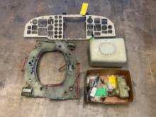 (LOT) BEECHCRAFT INST PANEL, TANK & PIAGGIO TANK