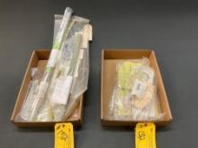 BOXES OF NEW KING AIR CABIN DOOR HINGE, WING DOOR DOUBLER & AIRFRAME REPAIR INV 50-420013-309,