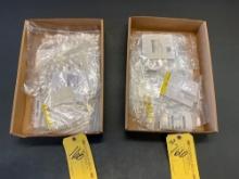 BOXES OF NEW NAS BUSHINGS (WITH CESSNA CERTS) NAS43HT4-22, NAS75-6-007, NAS75-3-008, NAS75-6-009,