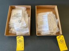 BOXES OF NEW EMBRAER SHIMS 500-19007-001, 500-19275-001, 500-19318-001, 500-19006-001,