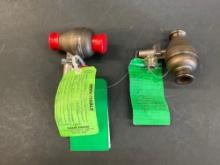 (2) DE-ICE VALVES 27241302-01 (BOTH REMOVED FOR REPAIR)