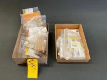 BOXES OF NEW CESSNA BELLCRANK, SEALS & EXPENDABLES WITH CESSNA CERTS 5565275-82, 74-451-87,