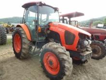 Kubota M5-111 4wd Tractor, Factory Cab w/ Heat & AC, Power Shuttle, Triple