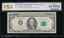 1969C $100 New York FRN PCGS 65PPQ