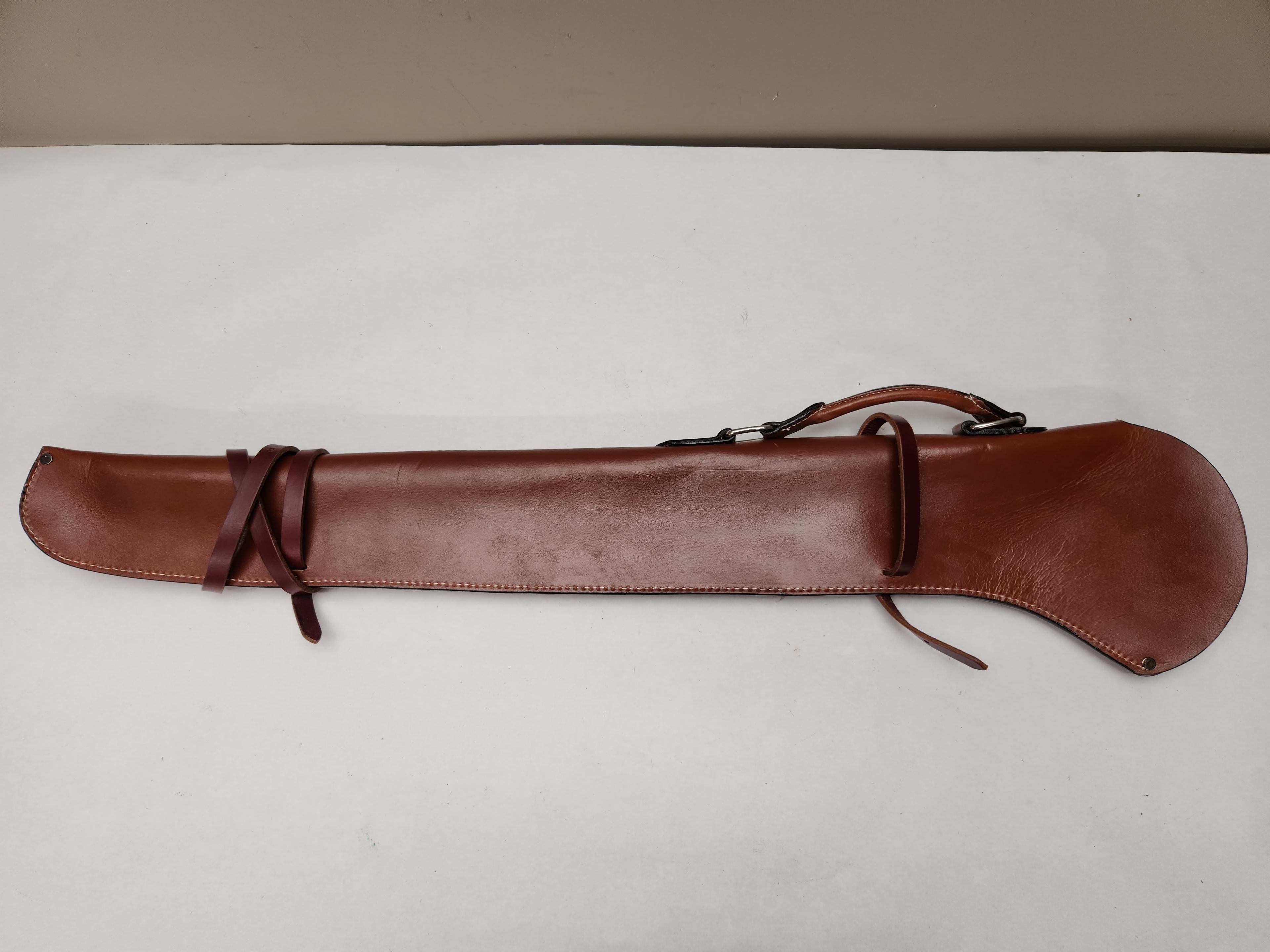 40" LEATHER RIFLE SCABBARD