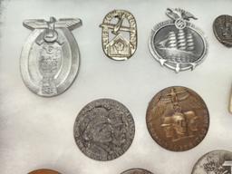 THIRD REICH PINS AND MEDALS