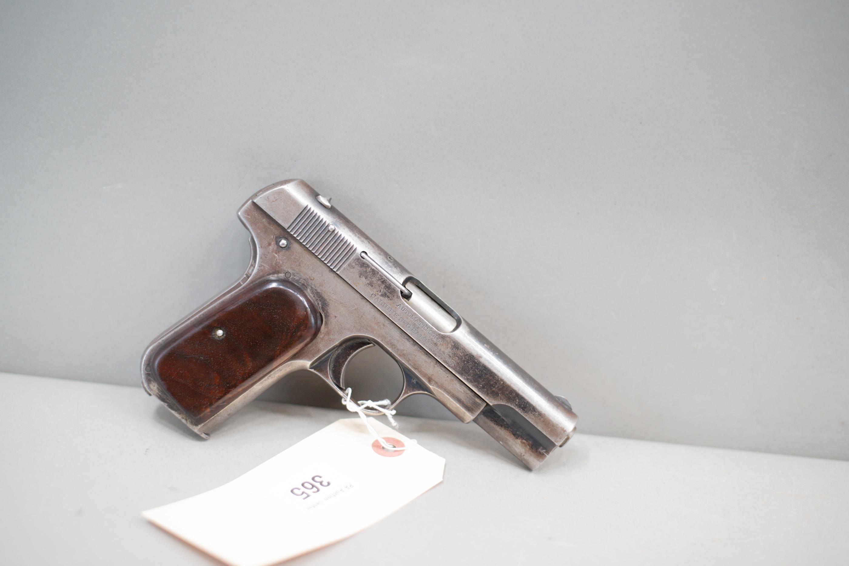 (CR)N.Y P.D Colt M1908 Pocket Hammerless .380Auto