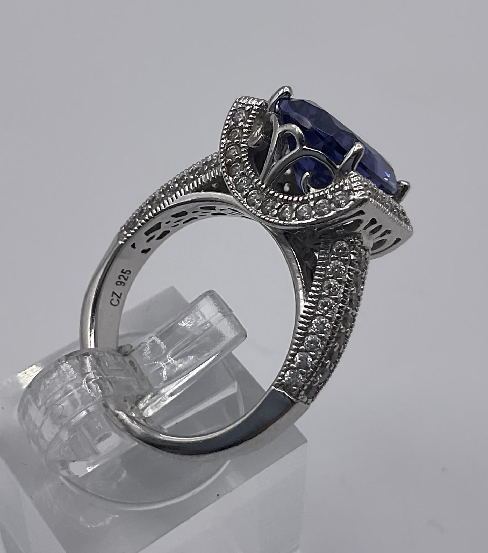 6.9g .925 Sterling Ring Size 6