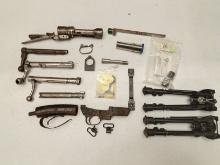 ASSORTED FIREARM PARTS AND ACCESSORIES