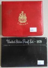 1972 Canada Mint Set. 1979 U.S. Proof Set.