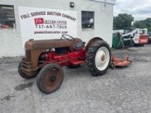 Ford 8N Tractor W/ 3 PT Hitch Finish Mower