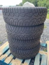 Set Of (4) 225-60R17 Tires On Rims