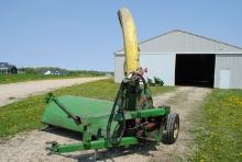 John Deere 16A 80" Flail Stalk Chopper, stored inside.